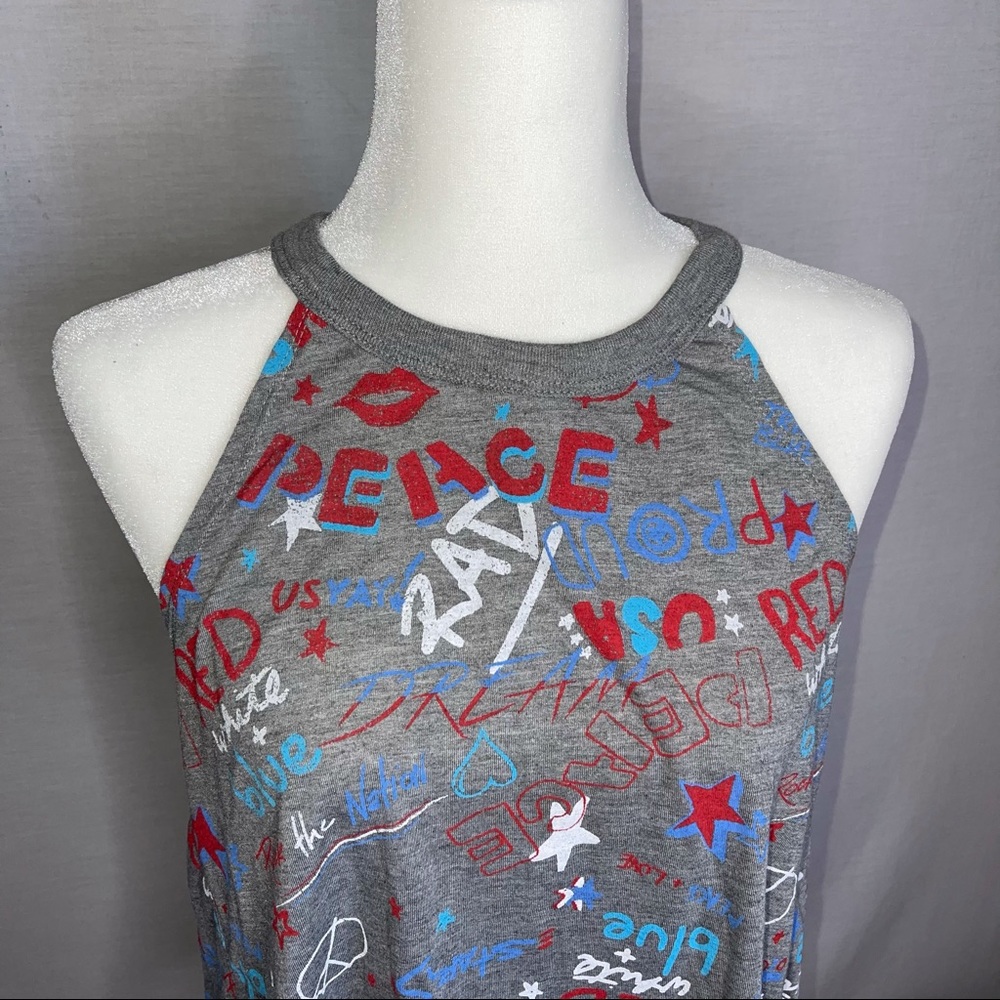 Modern Lux Fourth of July Patriotic America Tank - Picture 2 of 11